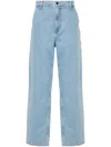 Carhartt Brandon Low-crotch Jeans In Blue