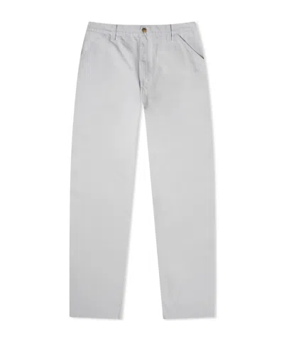 Carhartt Single Knee Pant Straight Trousers In White