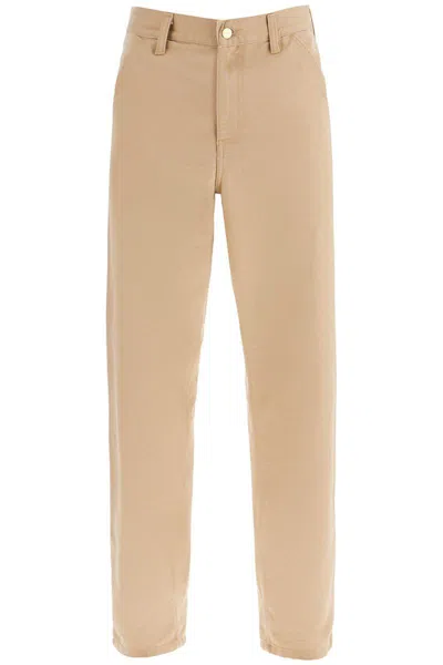 Carhartt Single Knee Pants In Beige