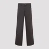 Carhartt Wip Relaxed Fit Organic Cotton Trousers In Gray