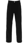 Carhartt Black Norco Denim Single Knee Jeans In Black (black)