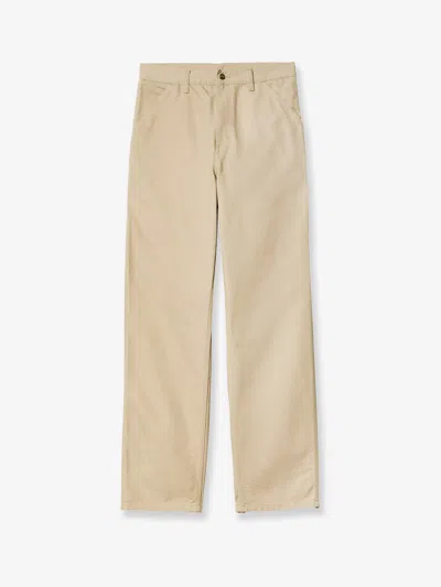 Carhartt Single Knee Pants Denim Trousers In Sand