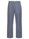 Carhartt Single Knee Pants Light Blue In Blue
