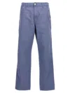 Carhartt Belt-loop Casual Pants In Blue