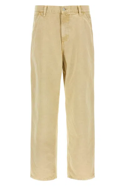 Carhartt 'single Knee' Pants In Yellow