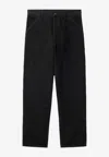 Carhartt Single-knee Relaxed Pants In Black