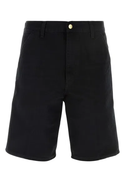 Carhartt Single Knee Short-31 Nd  Wip Male In Black