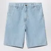 Carhartt Single Knee Short Blue In Blue