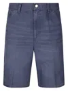Carhartt Single Knee Bermuda And Short Blue In Neutral