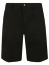 Carhartt Mens Black Landon Five-pockets Denim Shorts In Garment Dyed Black
