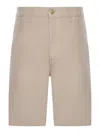 Carhartt Belt Loop Shorts In Nude & Neutrals
