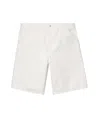 Carhartt Single Knee Shorts In White