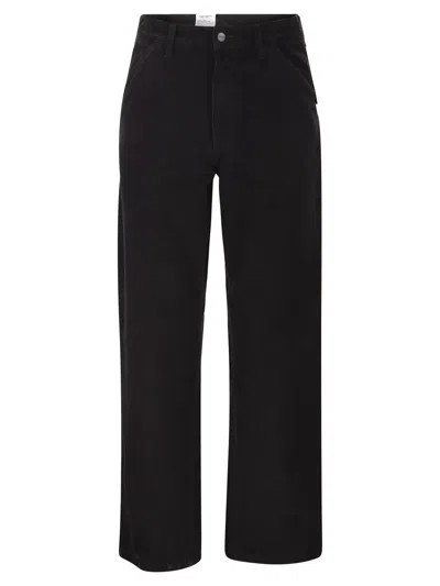 Carhartt Aaron - Relaxed Fit Black Denim Jeans