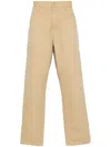 Carhartt Single Knee Straight-leg Trousers In Neutral