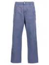 Carhartt Belt-loop Casual Pants In Blue