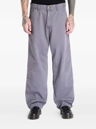 Carhartt Single Knee Trousers In Gray