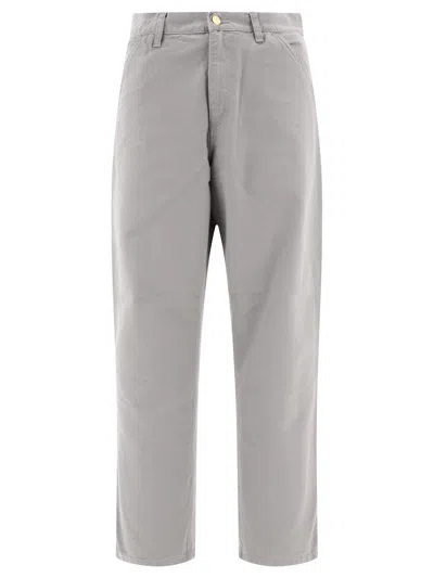 Carhartt Single Knee Trousers In Grey