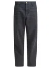 Carhartt Single Knee Trousers Grey In Blue