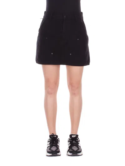 Carhartt Woman Mini Skirt Black Size S Cotton