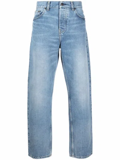 CARHARTT SKY BLUE WIDE LEG JEANS