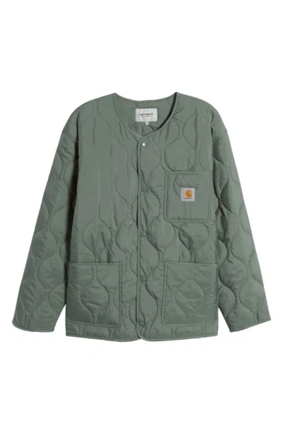 Carhartt Skyton Onion Quilted Jacket In Park