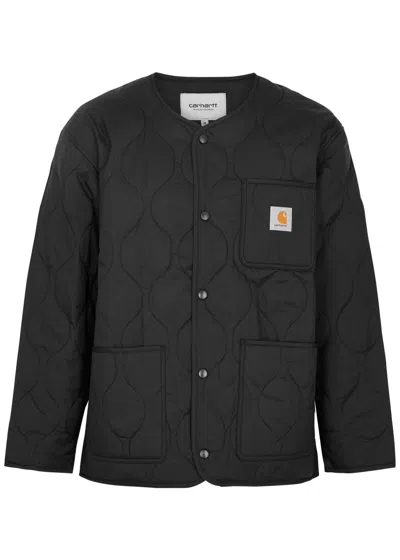 Carhartt Skyton Quilted Shell Jacket In Black