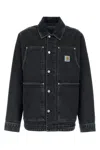 Carhartt Black Denim Og Double Front Jacket