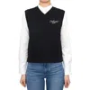 Carhartt Sleeveless Knitted Vest In Black