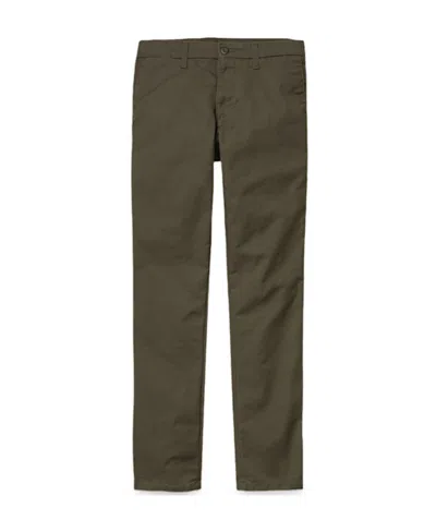 Carhartt Slim-fit Chinos In Black