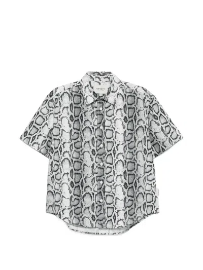 Carhartt Snake Camo Shirt In White