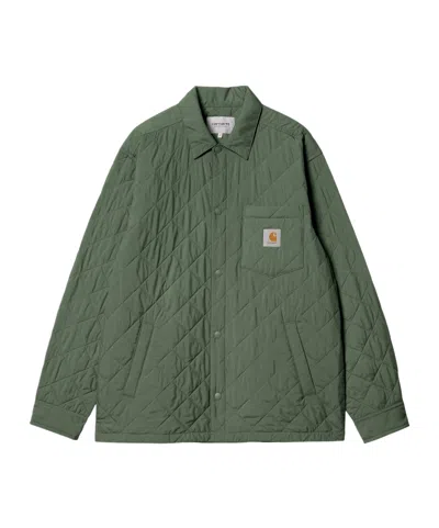 Carhartt Snap Shirt Jacket In Green