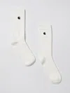 Carhartt Work In Progress Madison Crew Socks In White
