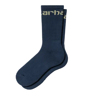 Carhartt Socks Ink Air Yellow In Blue