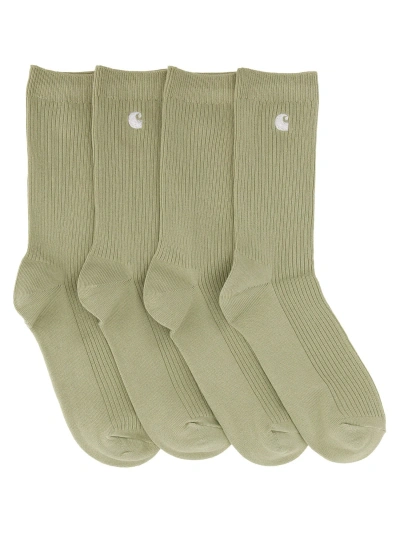 Carhartt Socks With Logo In Green