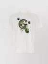 Carhartt Short Sleeve Solar Chrome C-logo T Shirt White In Gray
