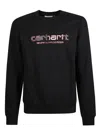 Carhartt Solar Chrome Sweatshirt In Black