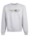 Carhartt Solar Chrome Sweatshirt In Gray