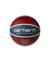 Carhartt Spalding X  Wip Dusky Blue Basketball In Red