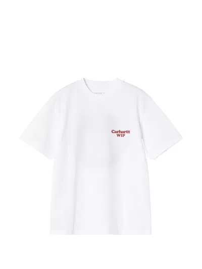 Carhartt Spoiled Apple-motif T-shirt In White
