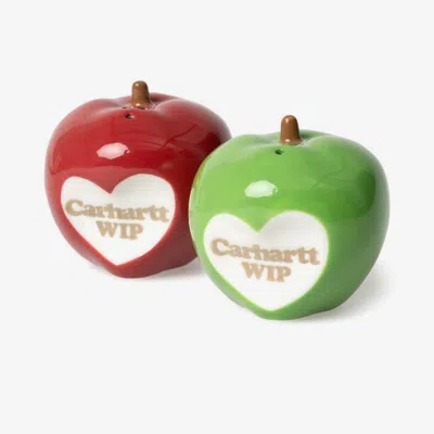 Carhartt Apple-shaped Salt And Pepper Shakers In Multi