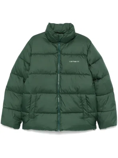 Carhartt Springfield Puffer Jacket In Green