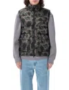 Carhartt Wip Springfield Vest In Camo Duck Grey