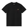Carhartt American Script T-shirt In Black