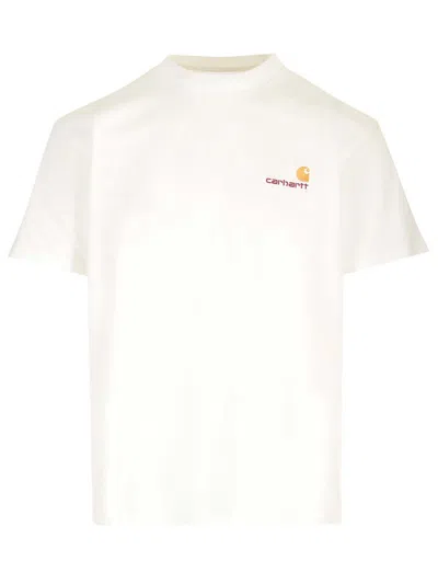 Carhartt S/s American Script T-shirt In White