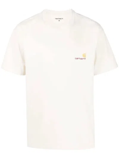 Carhartt S/s American Script T-shirt In White