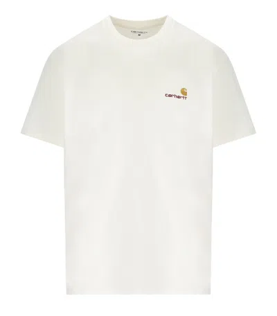 CARHARTT S/S AMERICAN SCRIPT WHITE T-SHIRT
