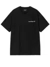 Carhartt Ss Archive Script T-shirt In Black