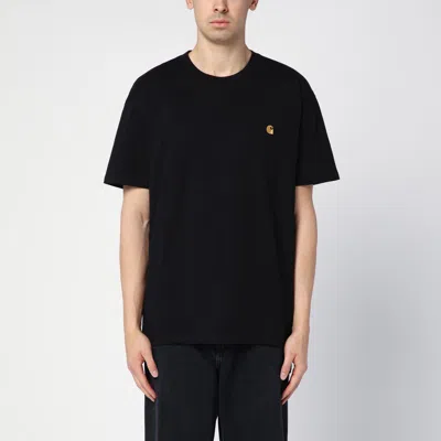 Carhartt S/s Chase T-shirt In Black
