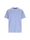 Carhartt Chase Logo-embroidered Relaxed-fit Cotton-jersey T-shirt