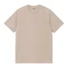 Carhartt S/s Chase T-shirt In Pink